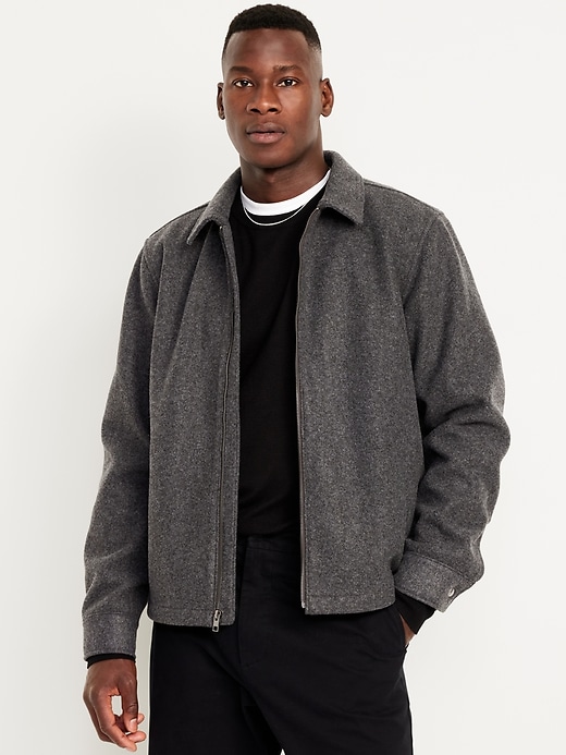 Image number 1 showing, Relaxed Zip Jacket