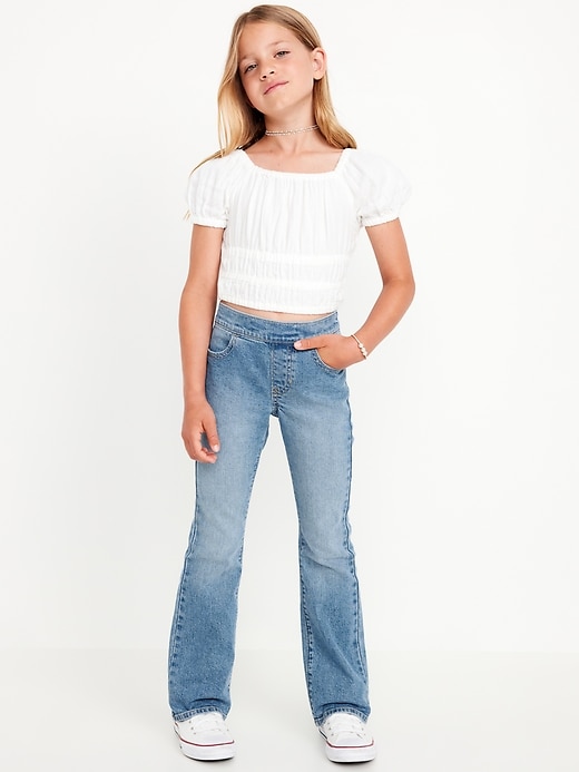 Image number 3 showing, Wow Boot-Cut Pull-On Jeans for Girls