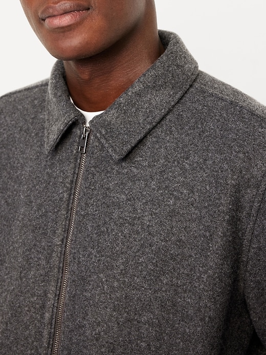 Image number 4 showing, Relaxed Zip Jacket
