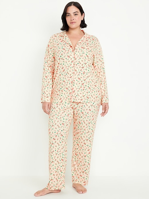 Image number 7 showing, Knit Jersey Pajama Pant Set