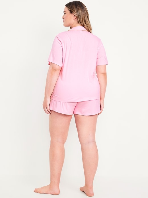 Image number 8 showing, Knit Jersey Pajama Short Set