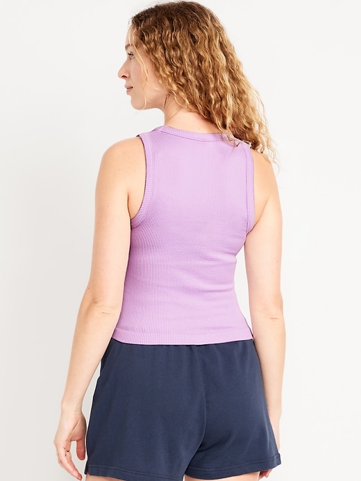 Image number 2 showing, Seamless Ribbed Tank Top