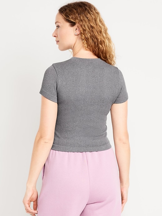 Image number 2 showing, Seamless Ribbed Top