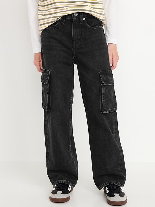 View large product image 1 of 4. Baggy Cargo Jeans for Boys