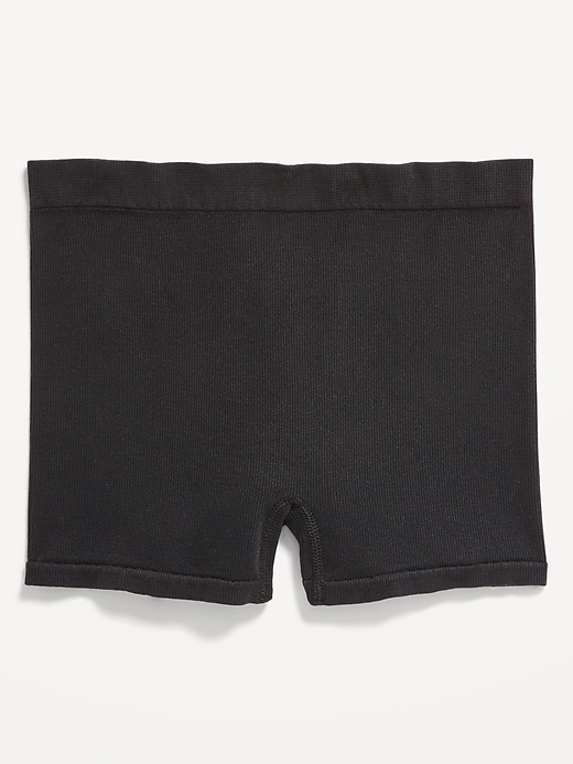 Image number 4 showing, Mid-Rise Seamless Ribbed Boyshort Underwear