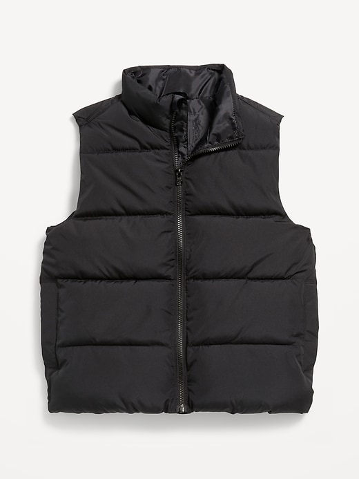 View large product image 2 of 3. Water-Resistant Quilted Puffer Vest for Boys