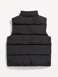 View large product image 3 of 3. Water-Resistant Quilted Puffer Vest for Boys