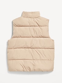 View large product image 3 of 3. Water-Resistant Quilted Puffer Vest for Boys