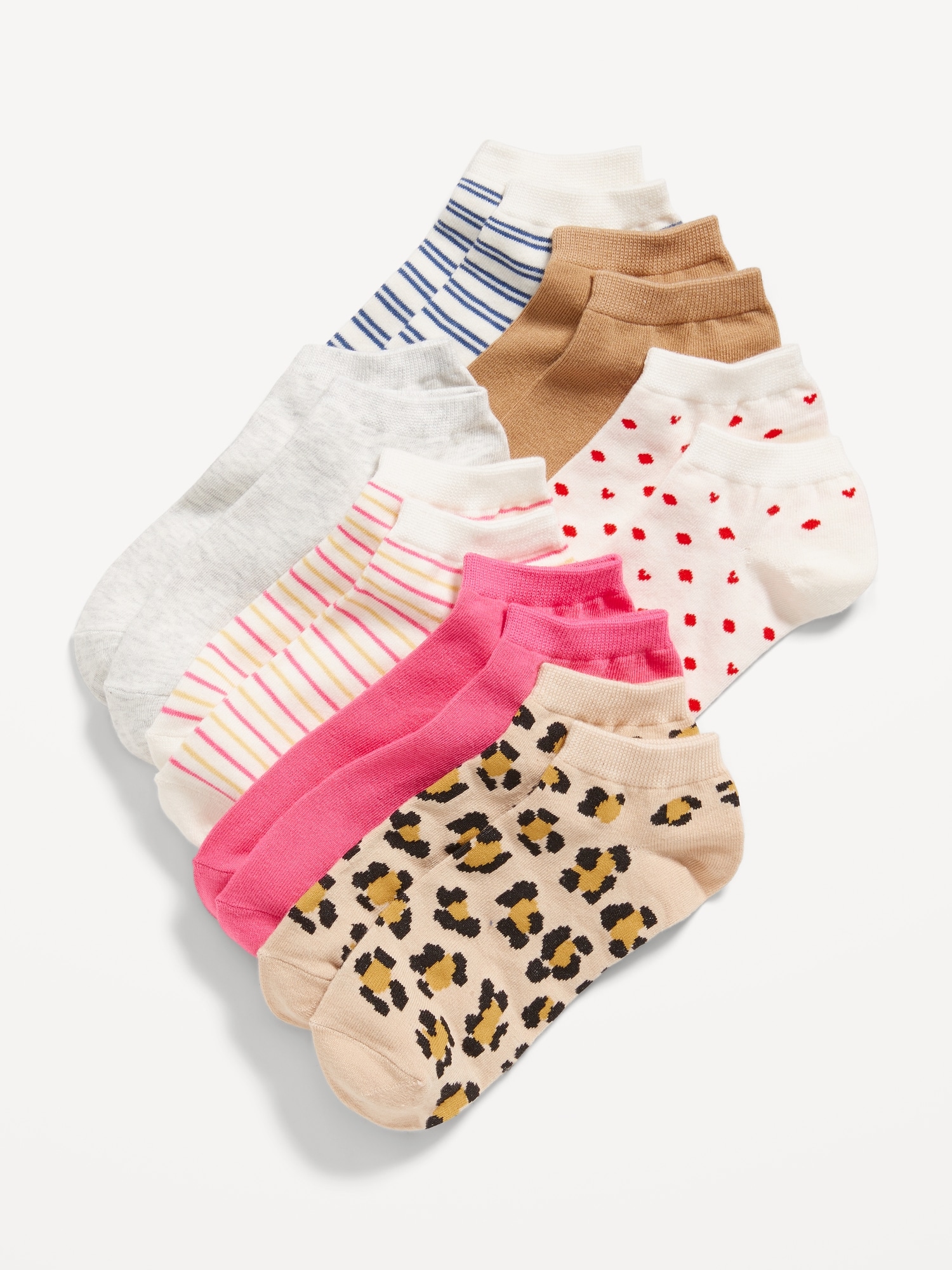 Ankle Socks 7-Pack for Girls