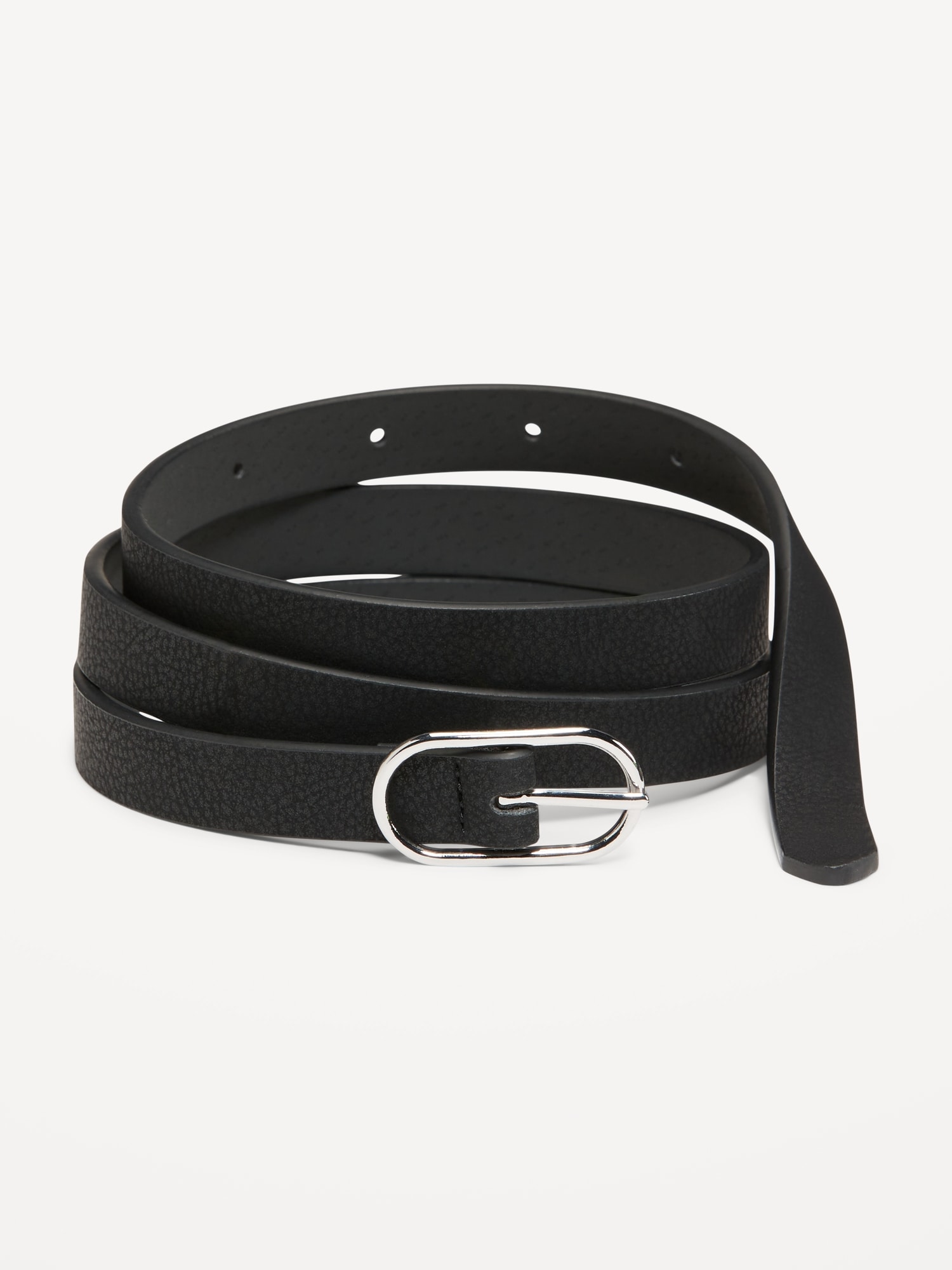 Faux Patent Leather Belt (3/4 Inch)