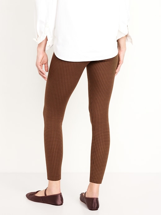 Image number 2 showing, High-Waisted Jersey Ankle Leggings