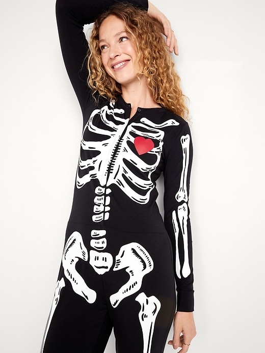 Image number 3 showing, Halloween One-Piece Pajamas