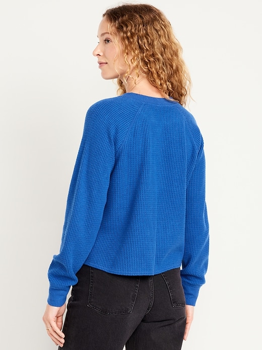 Image number 2 showing, Cozy Thermal-Knit Henley