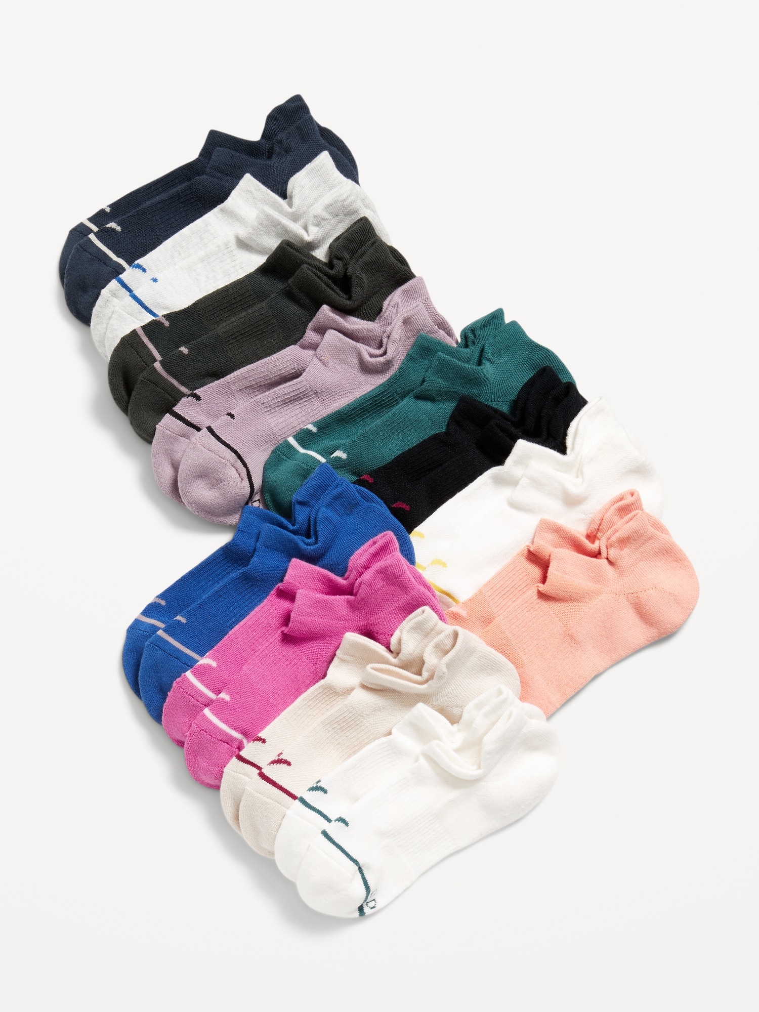 12-Pack Athletic Ankle Socks | Old Navy