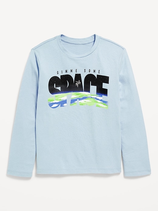 View large product image 1 of 1. Long-Sleeve Graphic T-Shirt for Boys