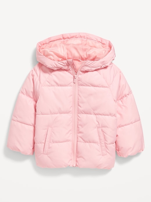 View large product image 1 of 2. Water-Resistant Quilted Puffer Jacket for Toddler Girls