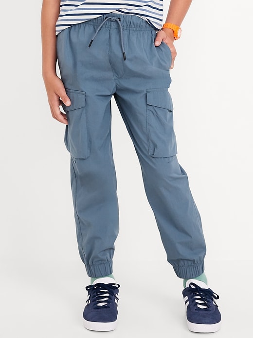 View large product image 1 of 5. Baggy Cargo Jogger Pants for Boys