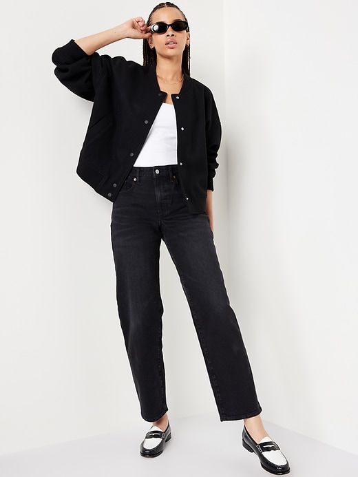 Image number 3 showing, Oversized Bomber Jacket