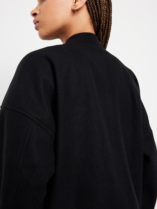 Image number 8 showing, Oversized Bomber Jacket