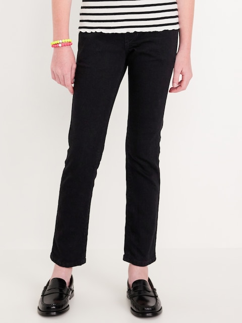 Wow Skinny Pull-On Jeans for Girls - Black Wash