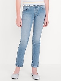 Image number 1 showing, Wow Skinny Pull-On Jeans for Girls