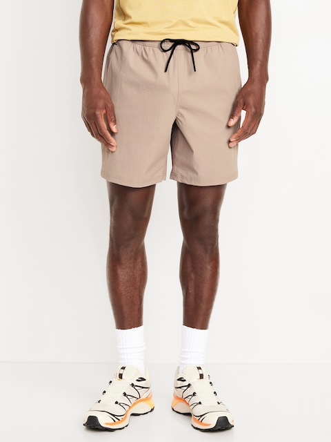 Dynamic Tech Woven Shorts -- 7-inch inseam - Sawdust