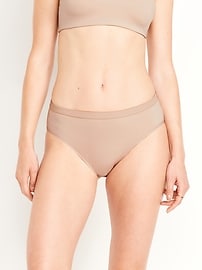 Image number 1 showing, High-Waisted Everyday Cotton Underwear