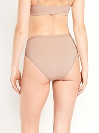 Image number 2 showing, High-Waisted Everyday Cotton Underwear