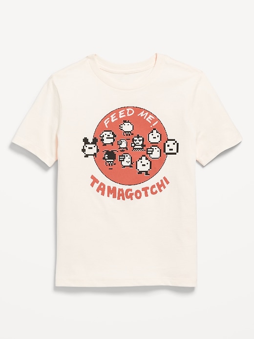 View large product image 1 of 2. Tamagotchi™ Gender-Neutral Graphic T-Shirt for Kids
