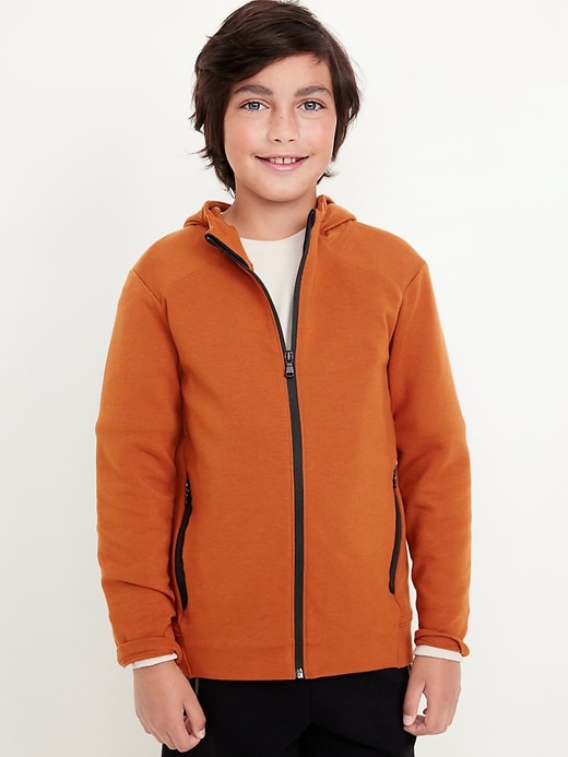 View large product image 1 of 4. Dynamic Fleece Zip Hoodie for Boys