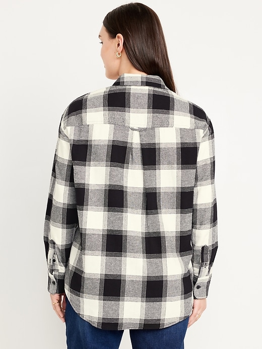 Image number 6 showing, Button-Down Flannel Tunic