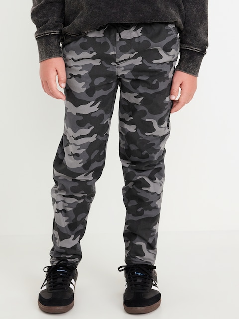 Built-In Flex Tapered Tech Pants for Boys - Gray Heather