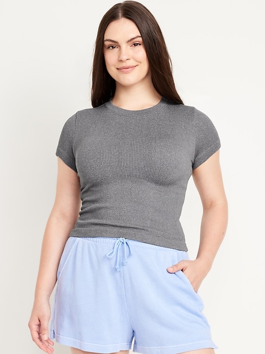Image number 5 showing, Seamless Ribbed Top