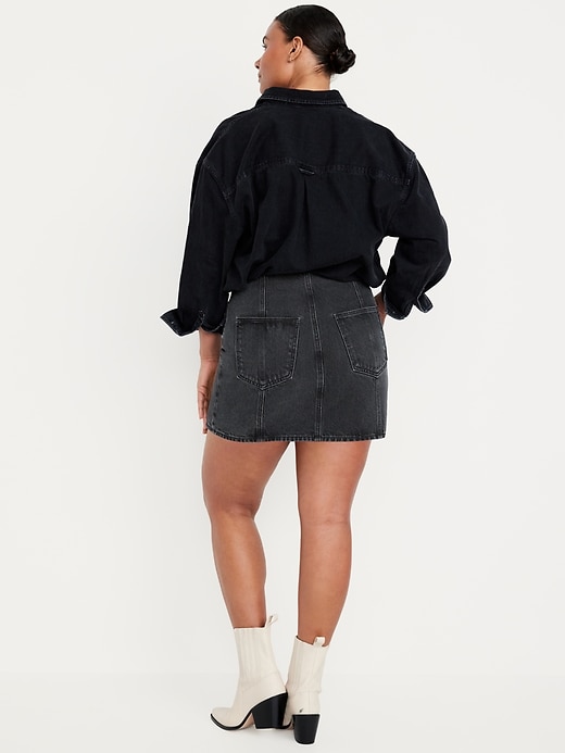 Image number 6 showing, Mid-Rise OG Jean Mini Skirt