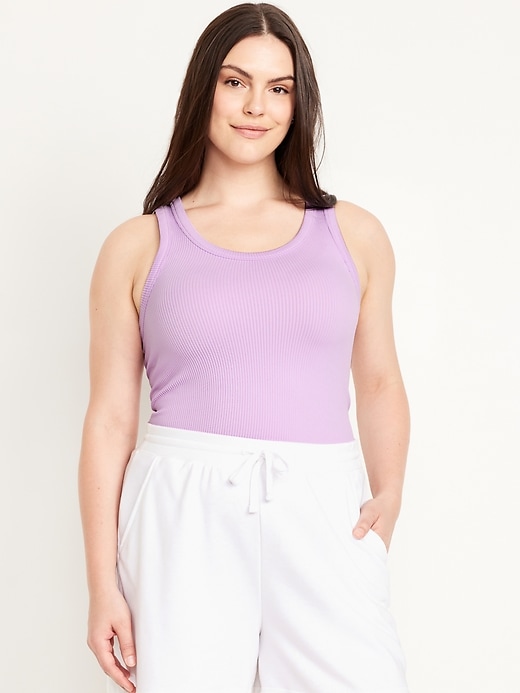 Image number 5 showing, Seamless Ribbed Tank Top