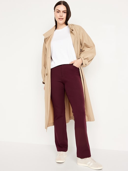 Image number 3 showing, High-Waisted Pixie Flare Pants