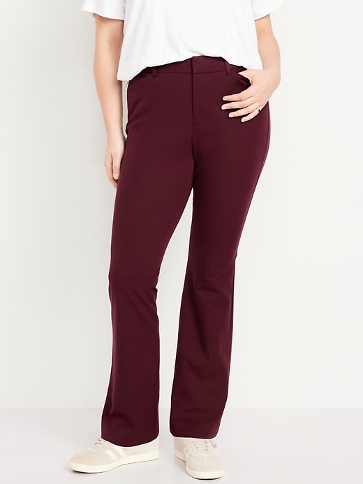 Image number 5 showing, High-Waisted Pixie Flare Pants