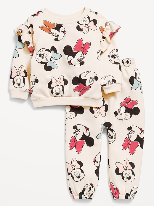 View large product image 1 of 3. Disney© Ruffled Sweatshirt and Sweatpants Set for Baby