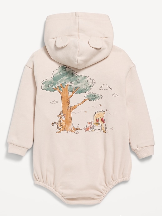 View large product image 2 of 2. Disney© Hooded One-Piece Romper for Baby