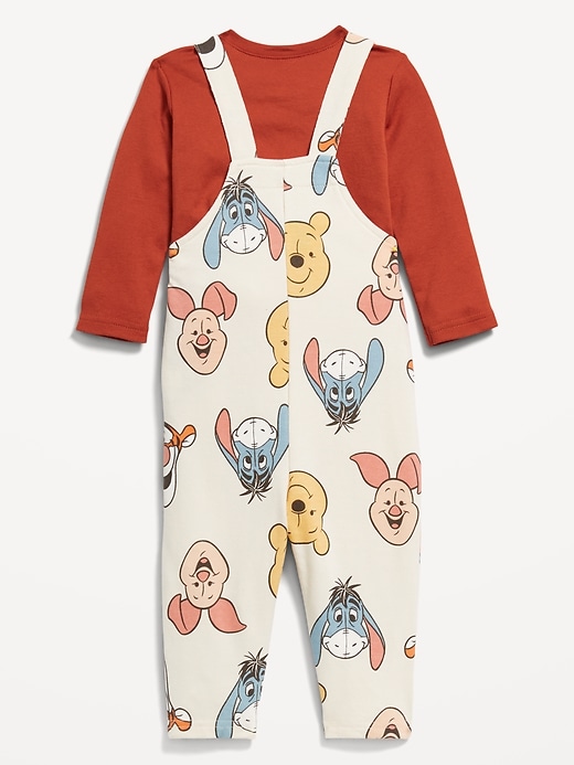 View large product image 2 of 3. Disney© Long-Sleeve T-Shirt and Overalls Set for Baby
