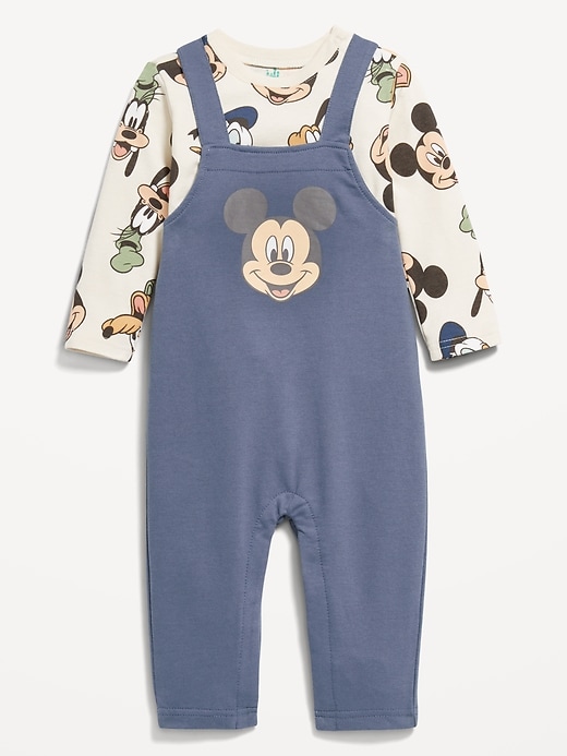 View large product image 1 of 3. Disney© Long-Sleeve T-Shirt and Overalls Set for Baby