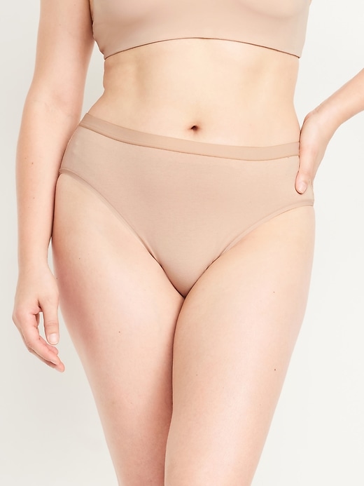 Image number 5 showing, High-Waisted Everyday Cotton Underwear