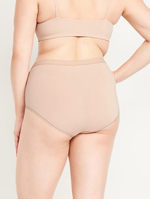Image number 6 showing, High-Waisted Everyday Brief Cotton Underwear