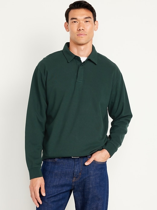 Image number 1 showing, Heavyweight Twill Polo