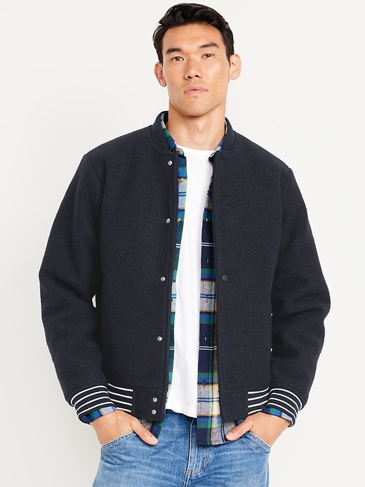 Image number 1 showing, Relaxed Bomber Jacket