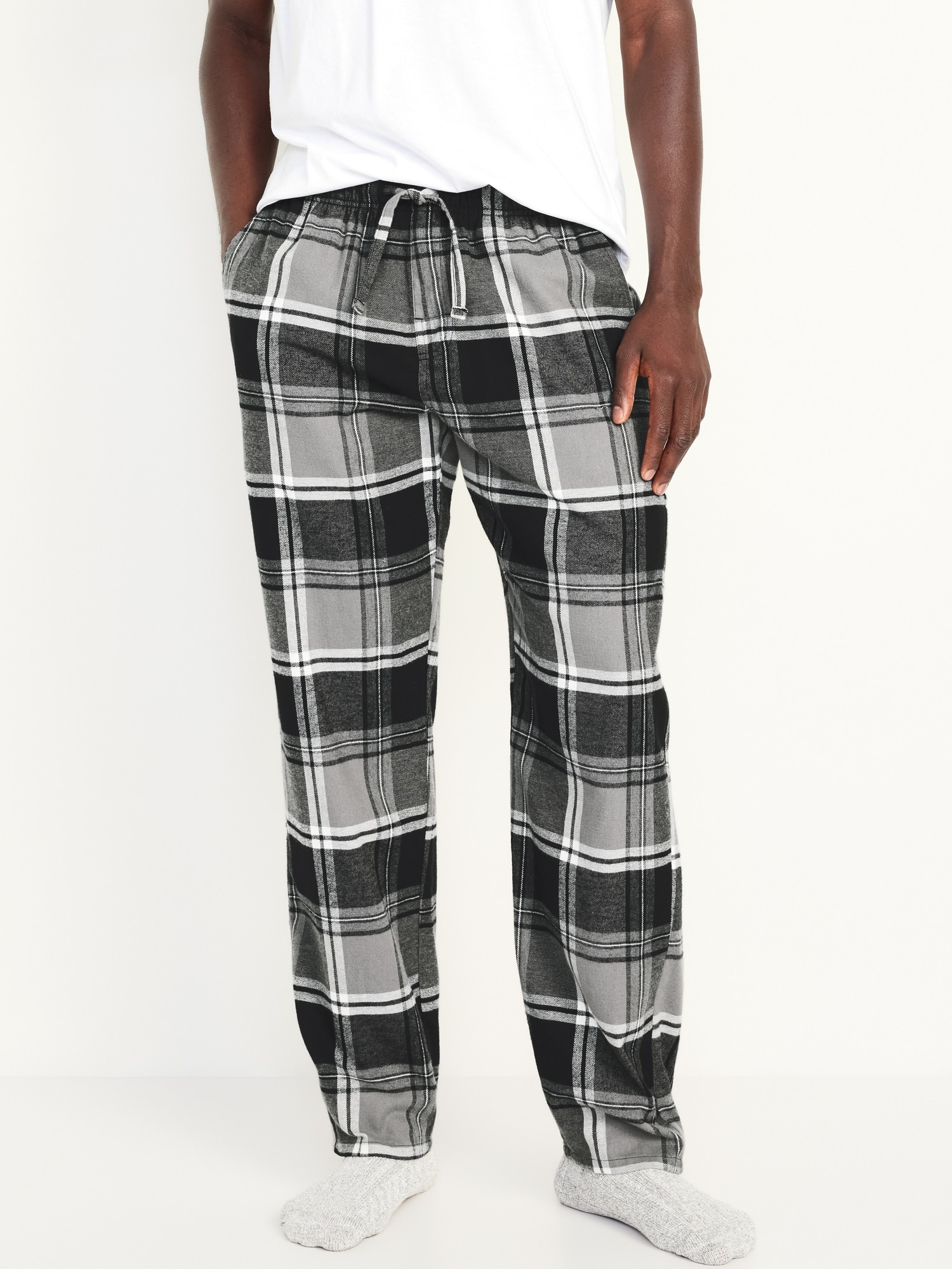 Flannel Pajama Pants - Gray