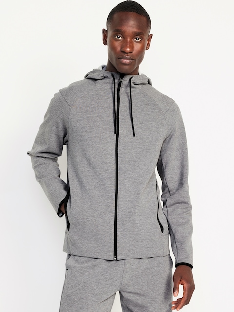 Dynamic Fleece 4.0 Zip Hoodie - Medium Gray Heather