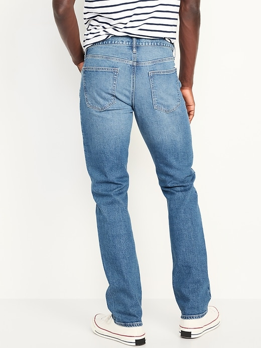 Image number 2 showing, Straight Five-Pocket Jeans