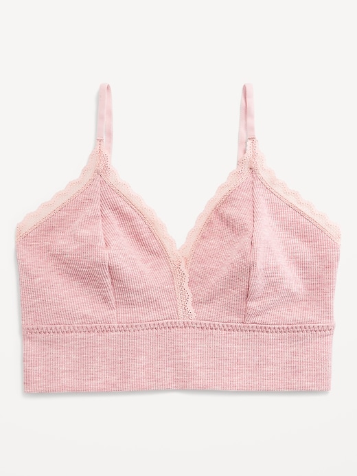 Image number 4 showing, Longline Waffle Bralette