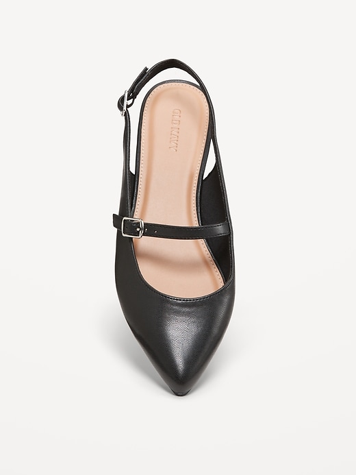 Image number 3 showing, Slingback Mary Jane Flats